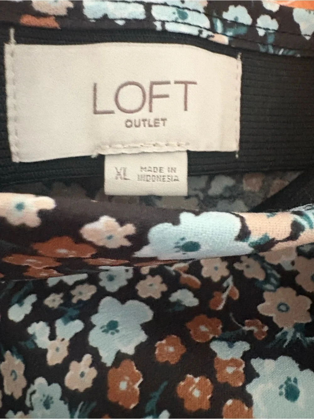 Women’s a-line multicolor floral skirt